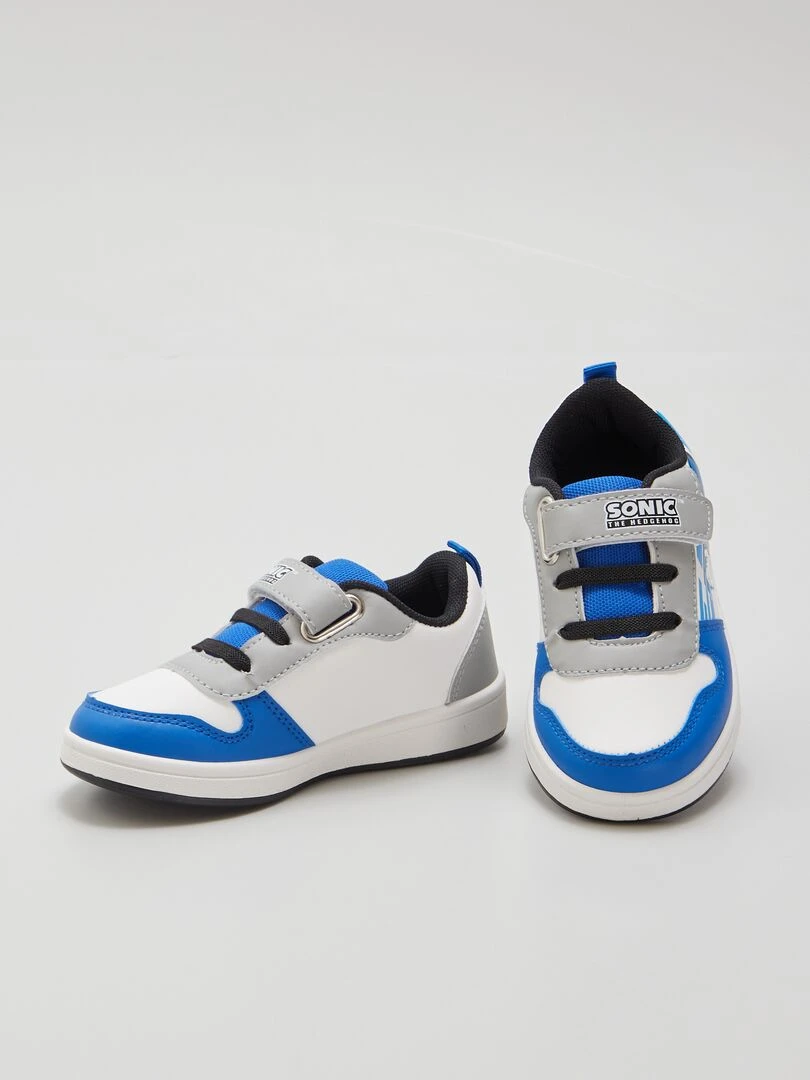 Basket à scratchs 'Sonic' 'SEGA'   Bleu/Blanc