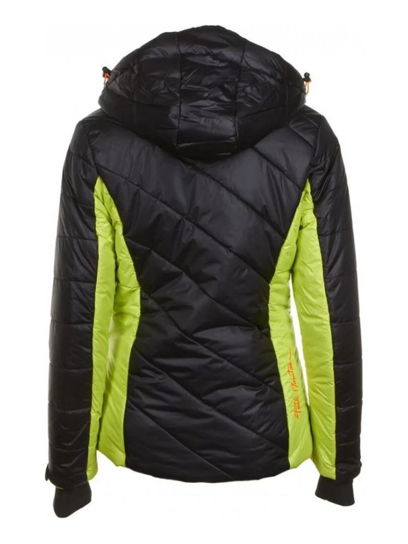 Doudoune de ski femme ACILORG PEAK MOUNTAIN Noir Vert