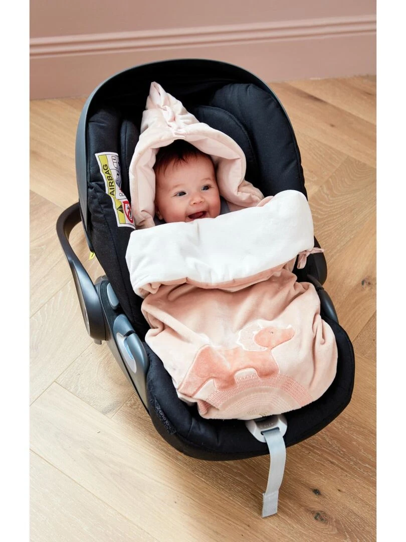 Nid d'ange Popsie en Veloudoux®  poudré   Noukie's   Rose