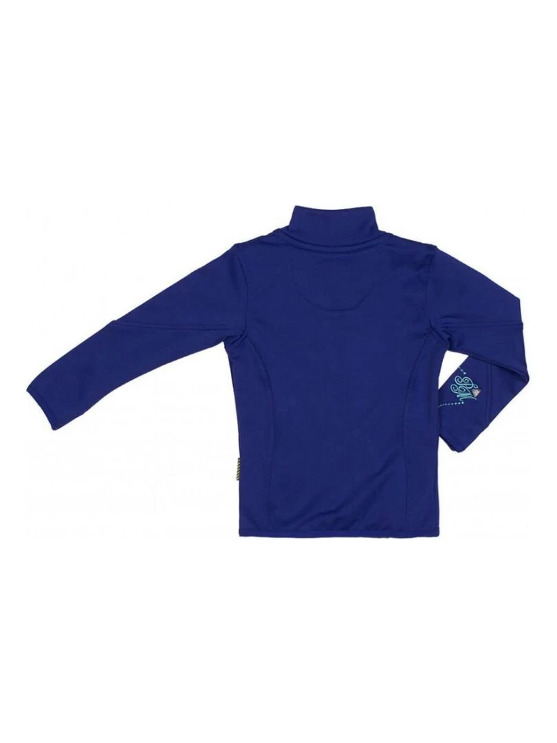 Blouson polarshell fille FAYNUR PEAK MOUNTAIN Bleu