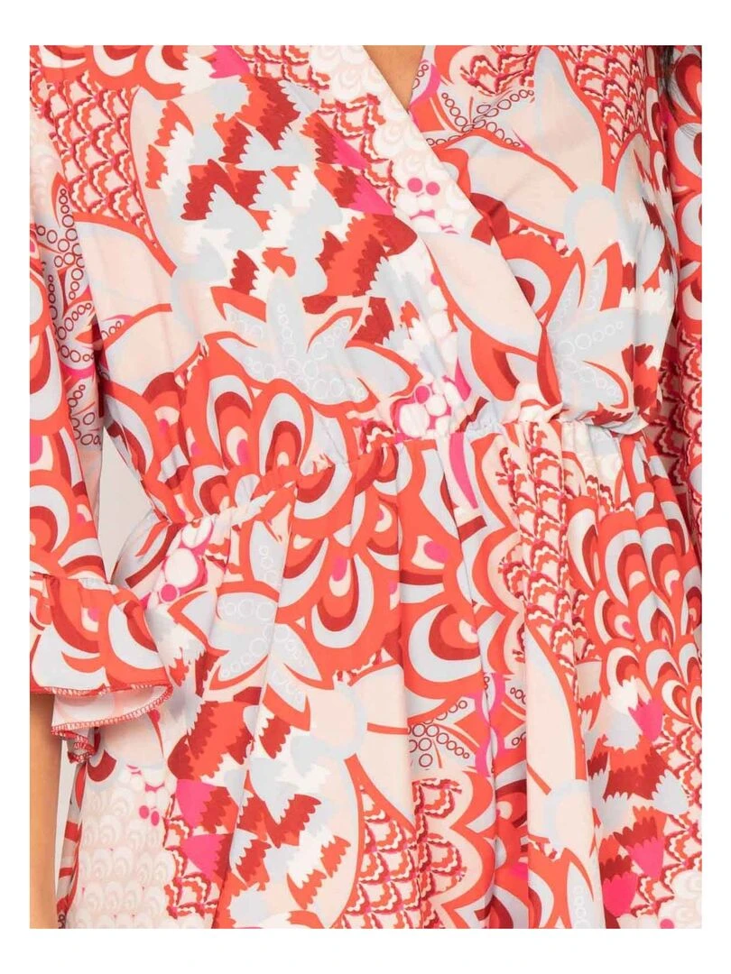 Combi short motifs XOTIS   Rouge