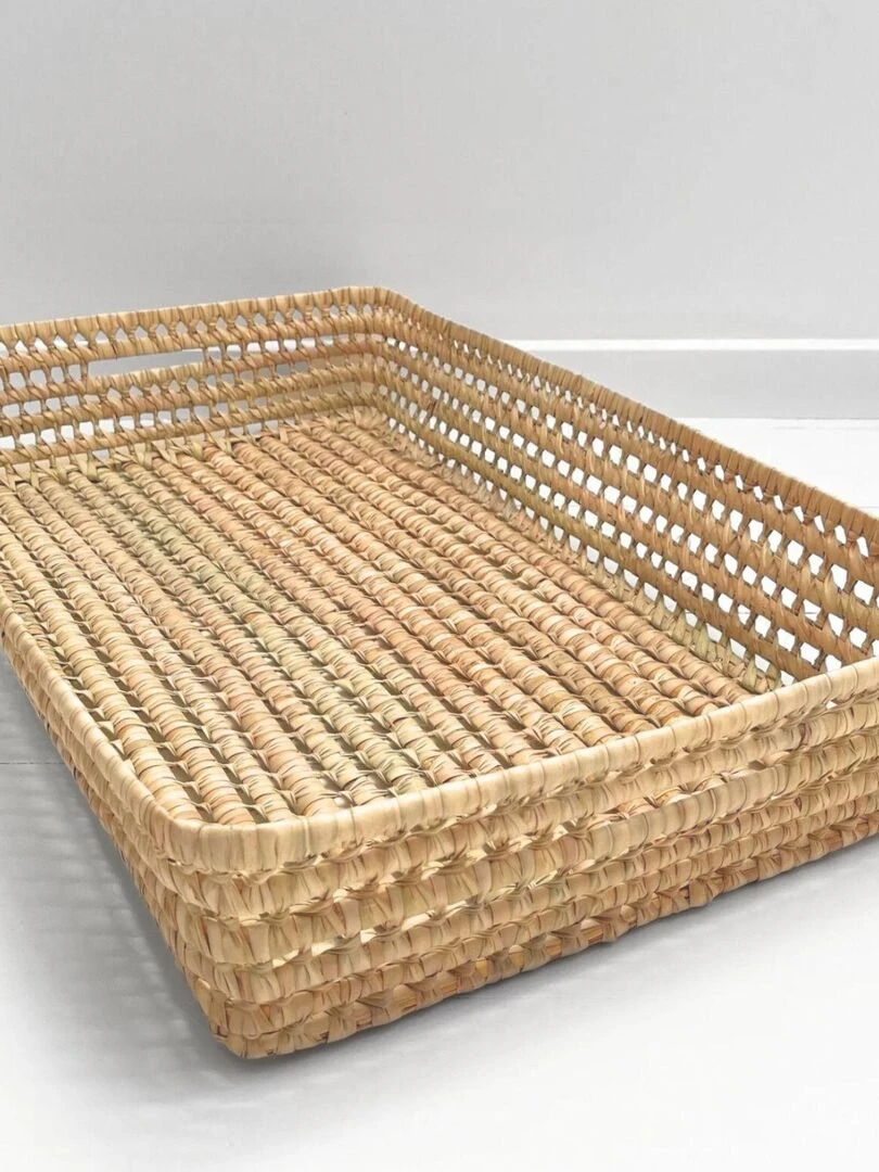 Panier à langer Osier rectangle   Beige