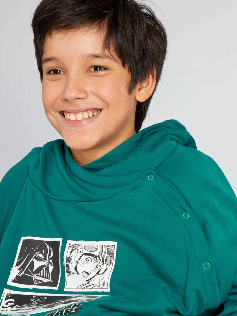 Sweat à capuche 'Star Wars' So Easy Vert