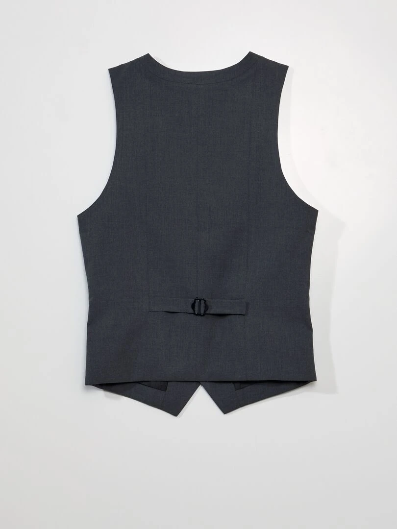 Gilet 'garçon de café' Gris