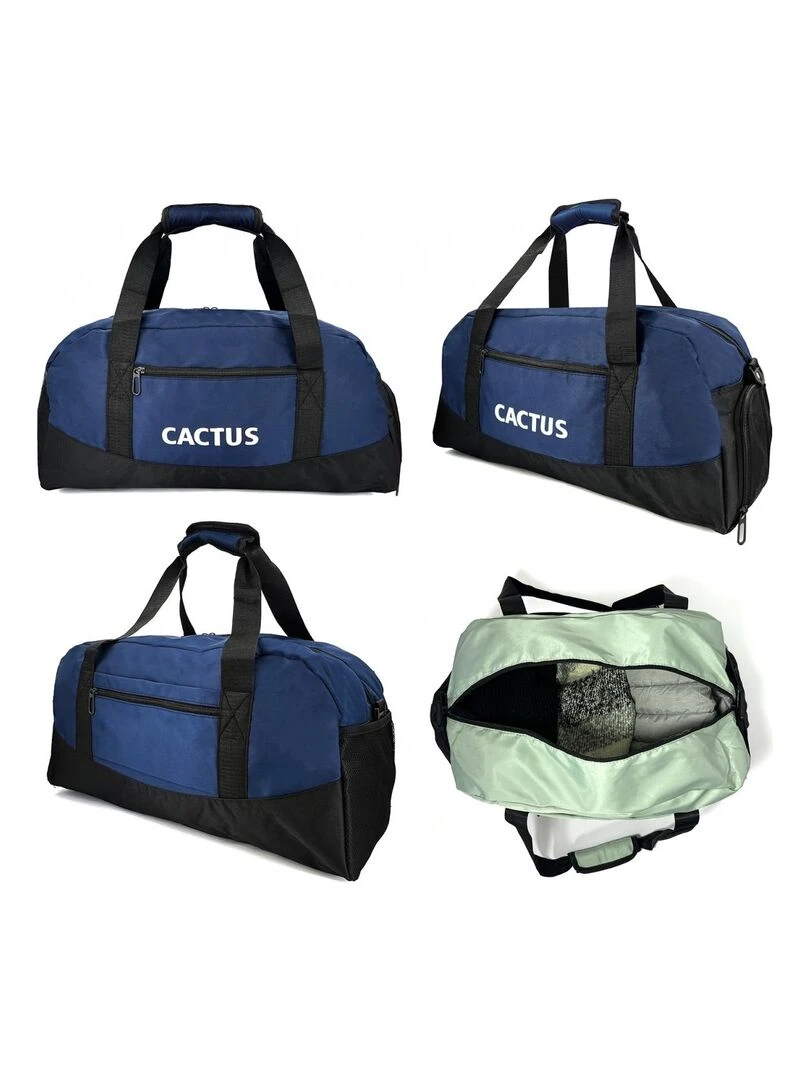 Sac de voyage week end 26L et sport sans roulettes   Bleu