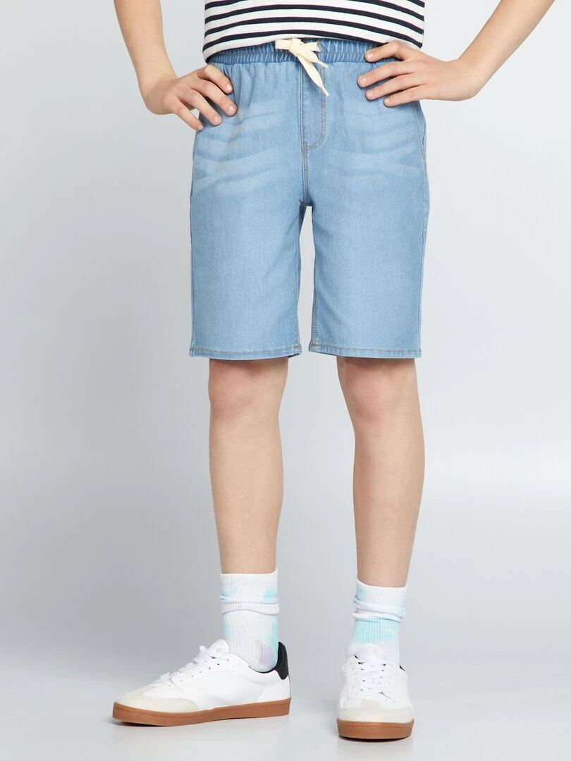 Bermuda en jean So Easy Bleu