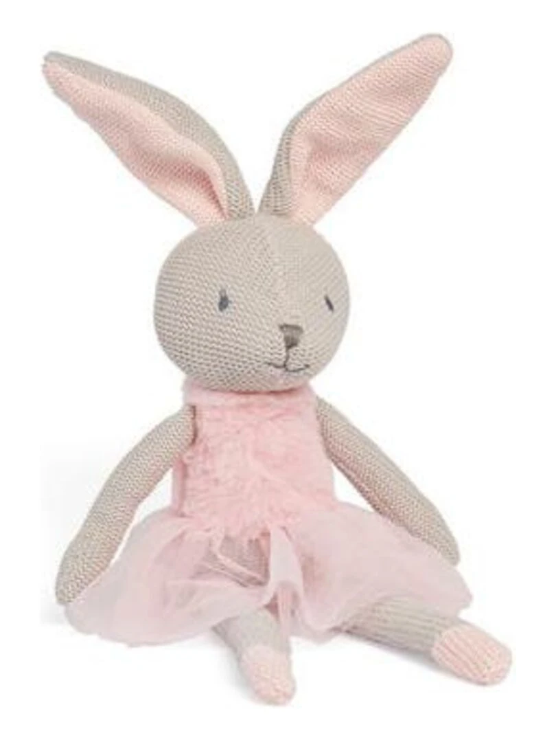 Peluche Lapin Nola Jollein Rose