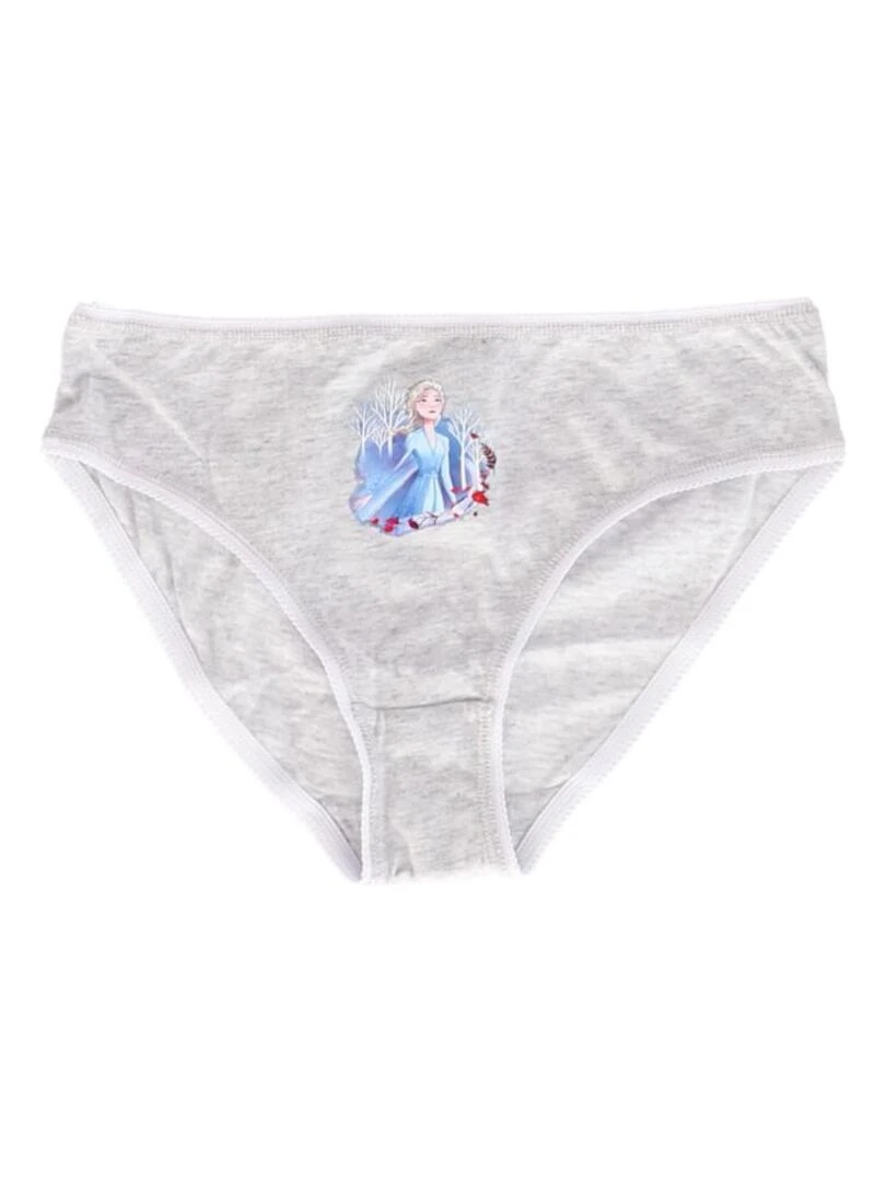 Lot de 7 culottes La Reine des Neiges Disney 10/11 ans   Fille   100% Coton   Bleu