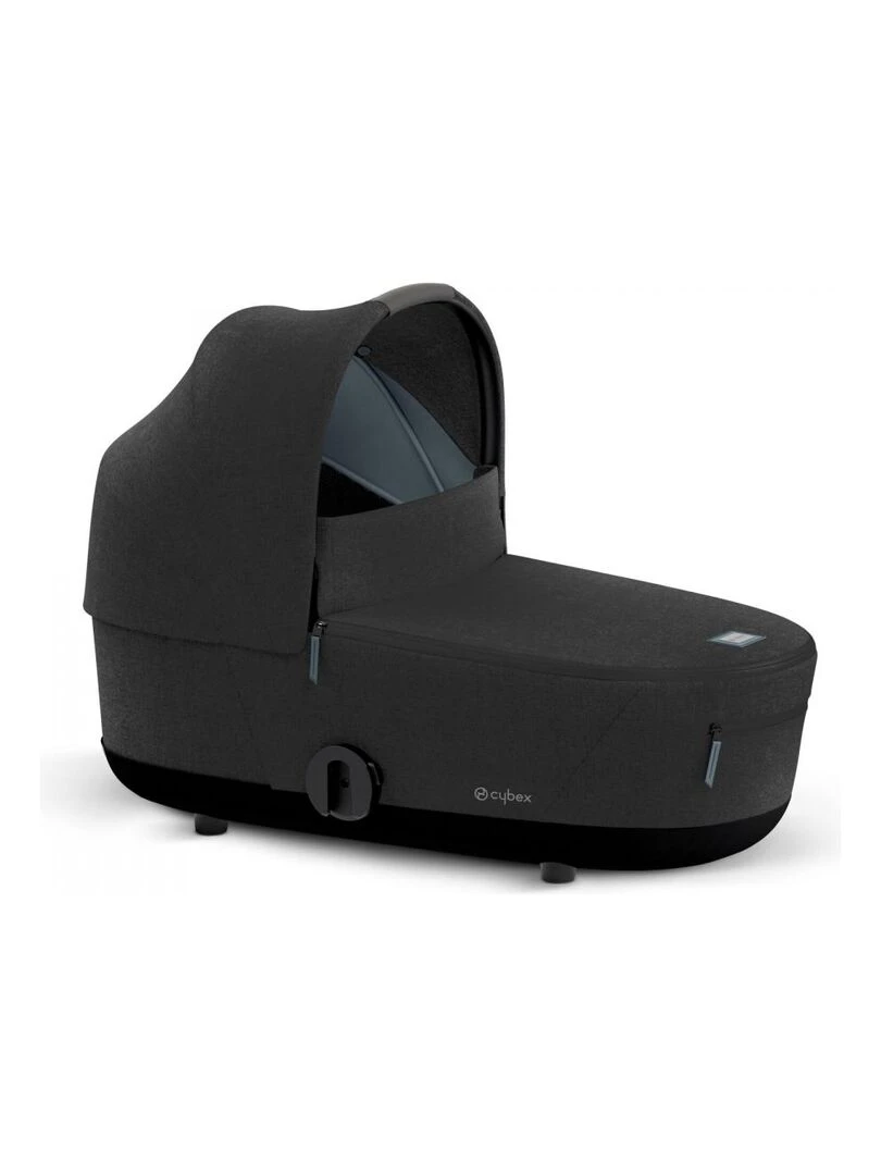Nacelle luxueuse pour poussette Mios 3 Stardust Noir Noir