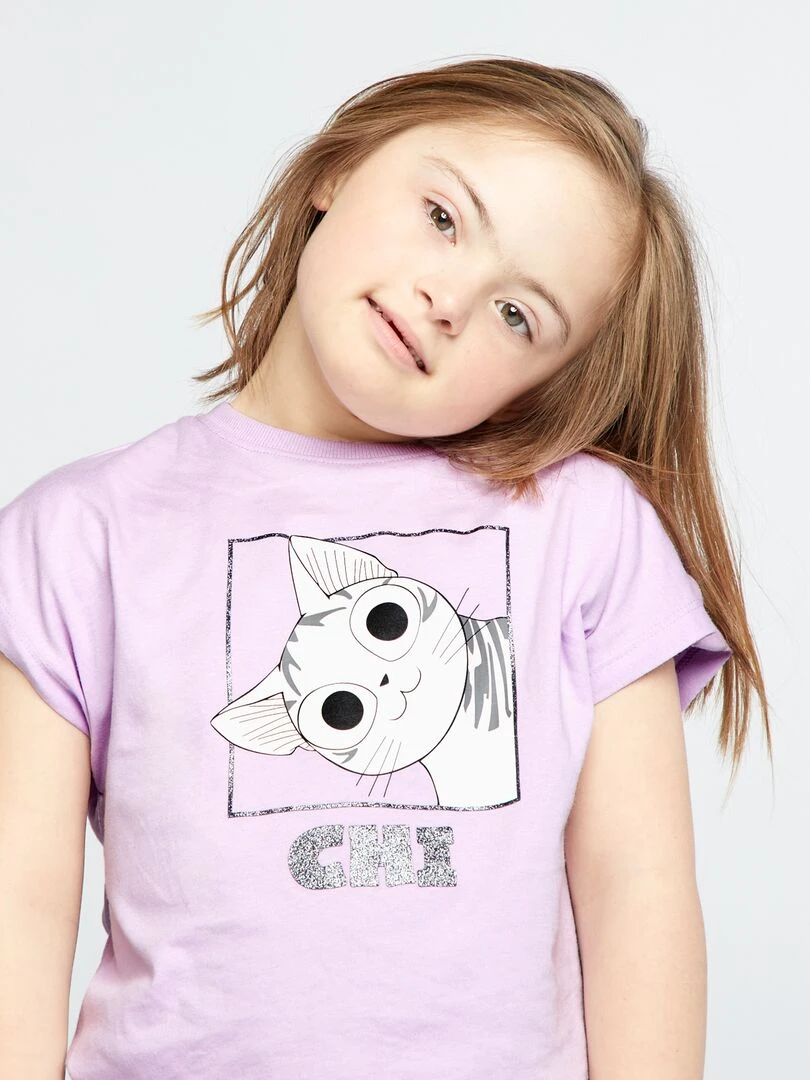 T shirt 'Chi'   So Easy   Violet