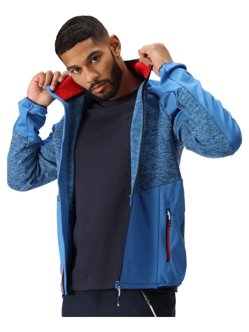 Regatta   Veste polaire COLADANE   Bleu Rouge