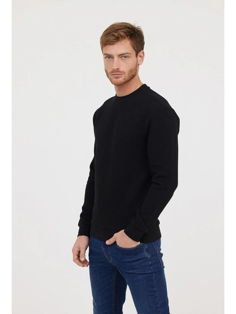 Lee Cooper Sweatshirt coton regular EVELO Noir