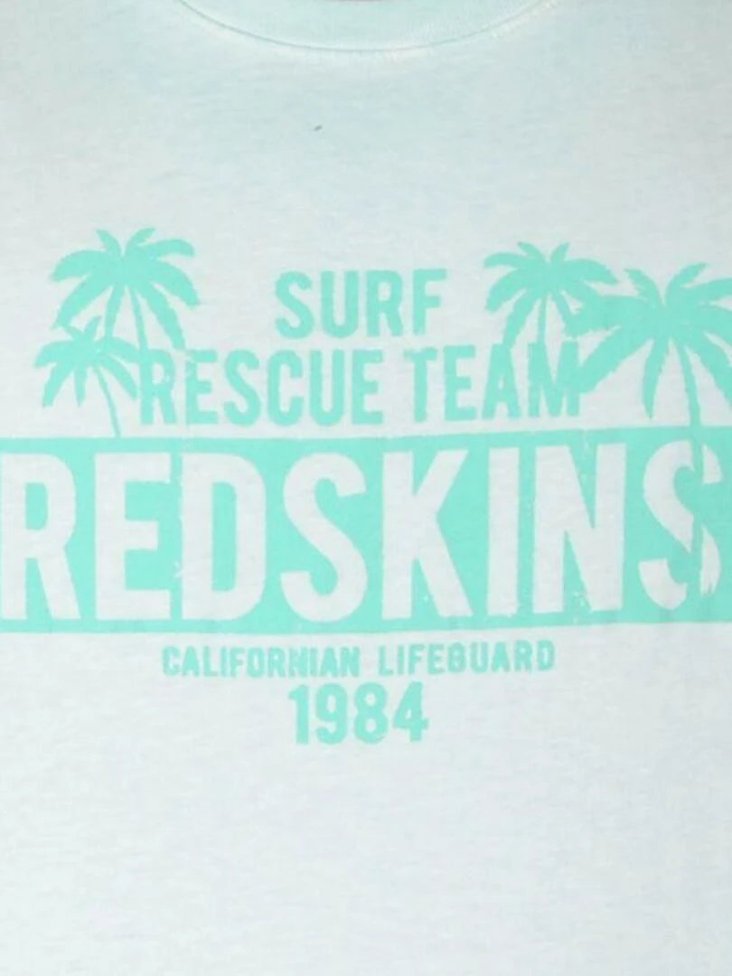 Tee Shirt Redskins Junior Stanford Jersey   Bleu