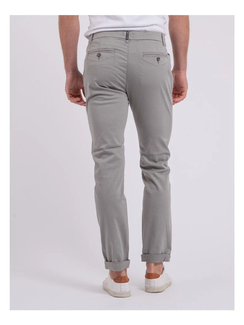 Pantalon chino CALES Gris