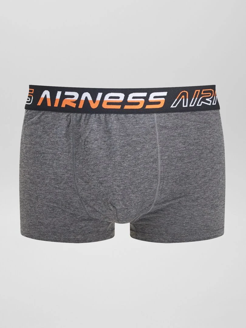 Lot de 3 boxers unis 'Airness'   Orange