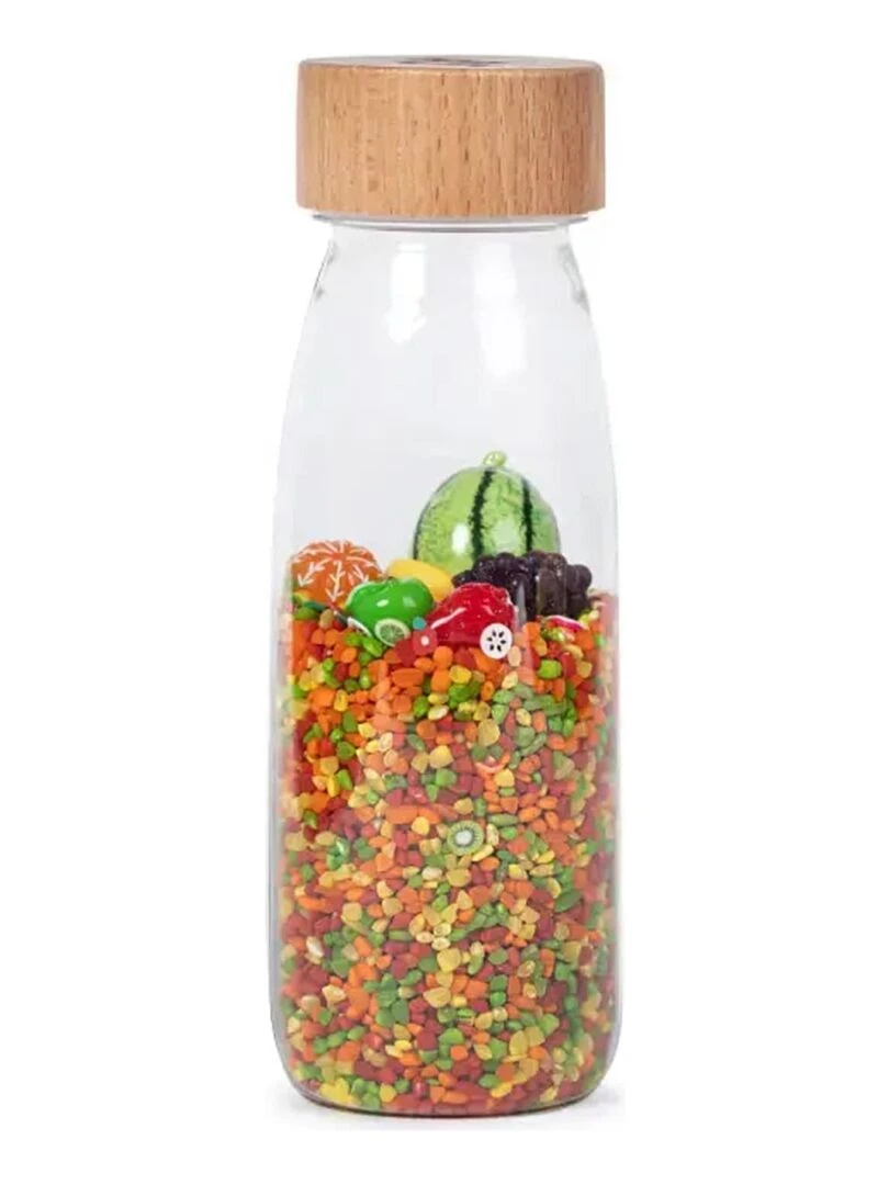 Bouteille sensorielle Learn Fruits Multicolore