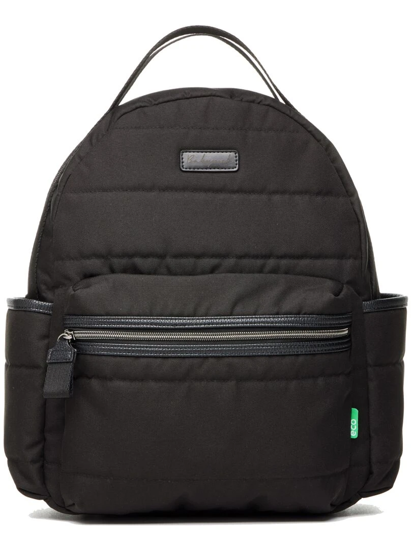 Sac à dos à langer Lola eco quilt noir   Noir