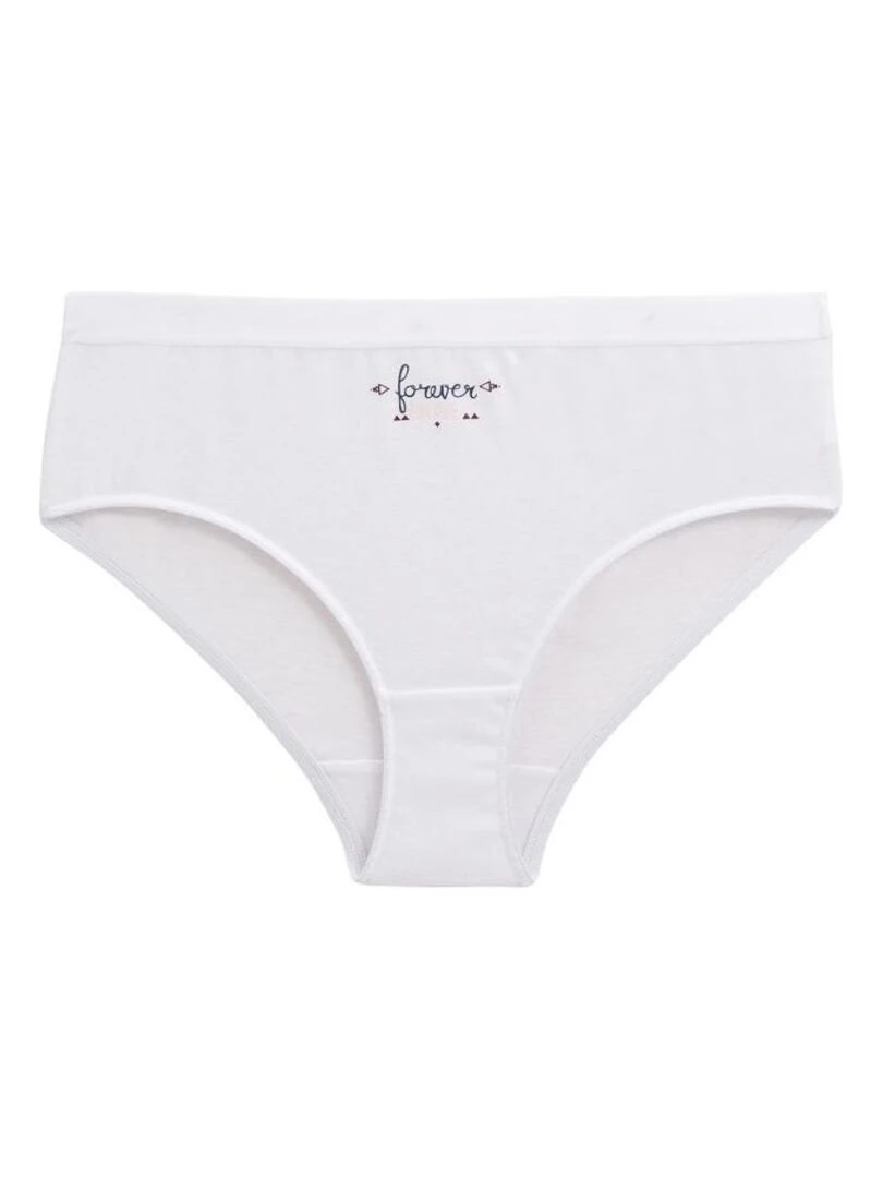 Lot de 3 culottes fille Vakura   Rose