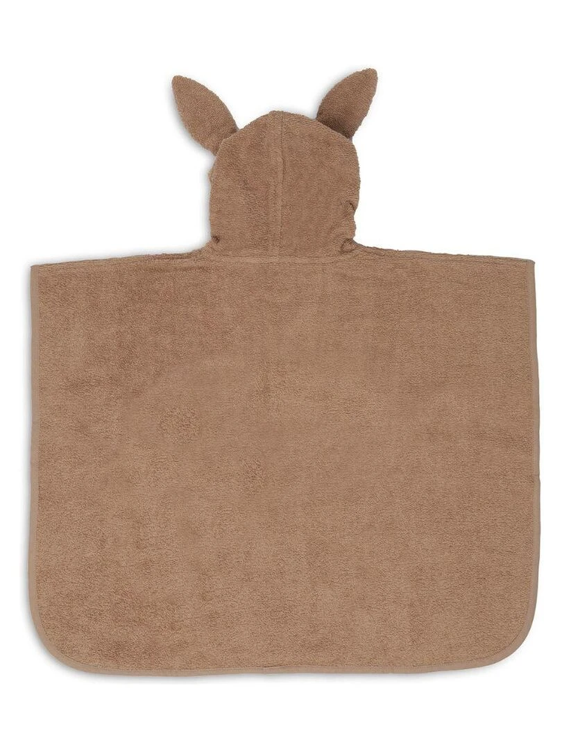 Poncho de bain lapin Caramel (1 4 ans) Marron