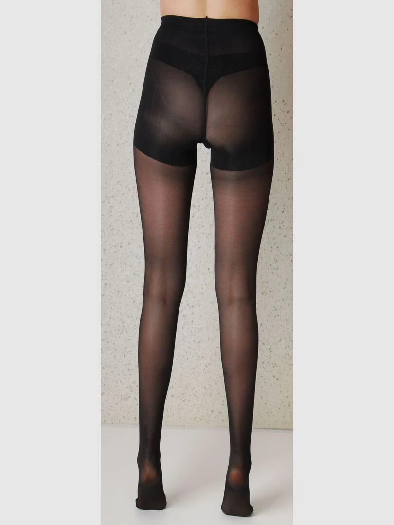 Relaxa 40den Effet revitalisant avec culotte gainante   Noir