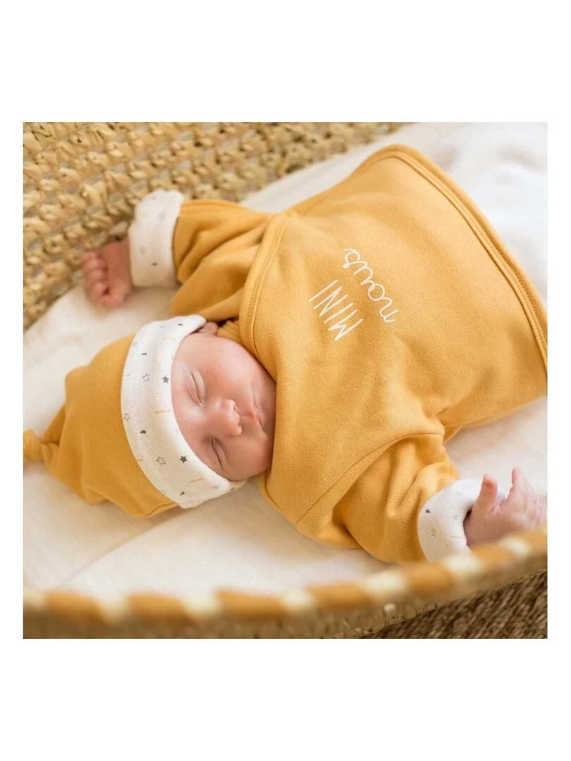 Kit naissance bébé 4 pièces   Moutarde