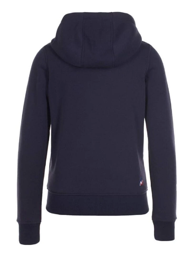 Sweat molleton zippé à capuche femme APILOT Bleu marine