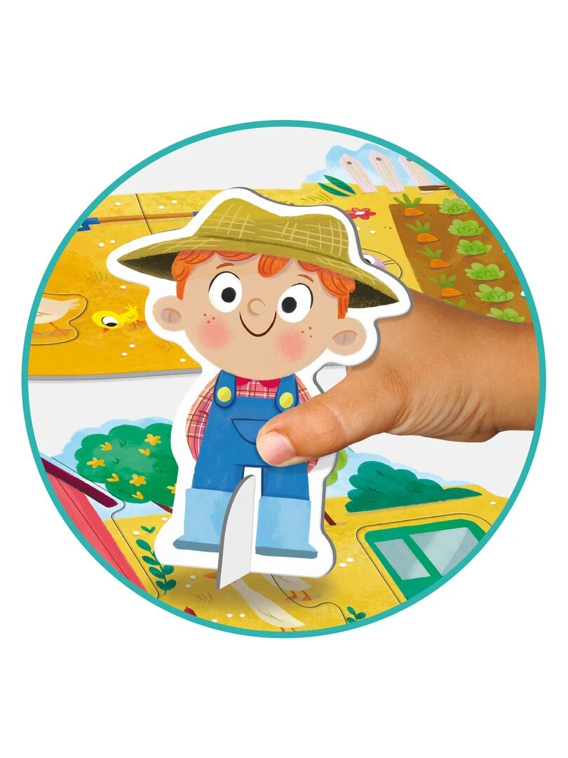 Puzzle Xxl Ferme (18 Pièces)   N/A