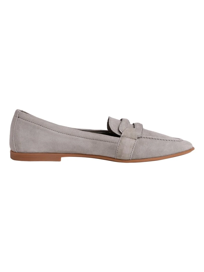 Mocassin Cuir Tamaris Vert