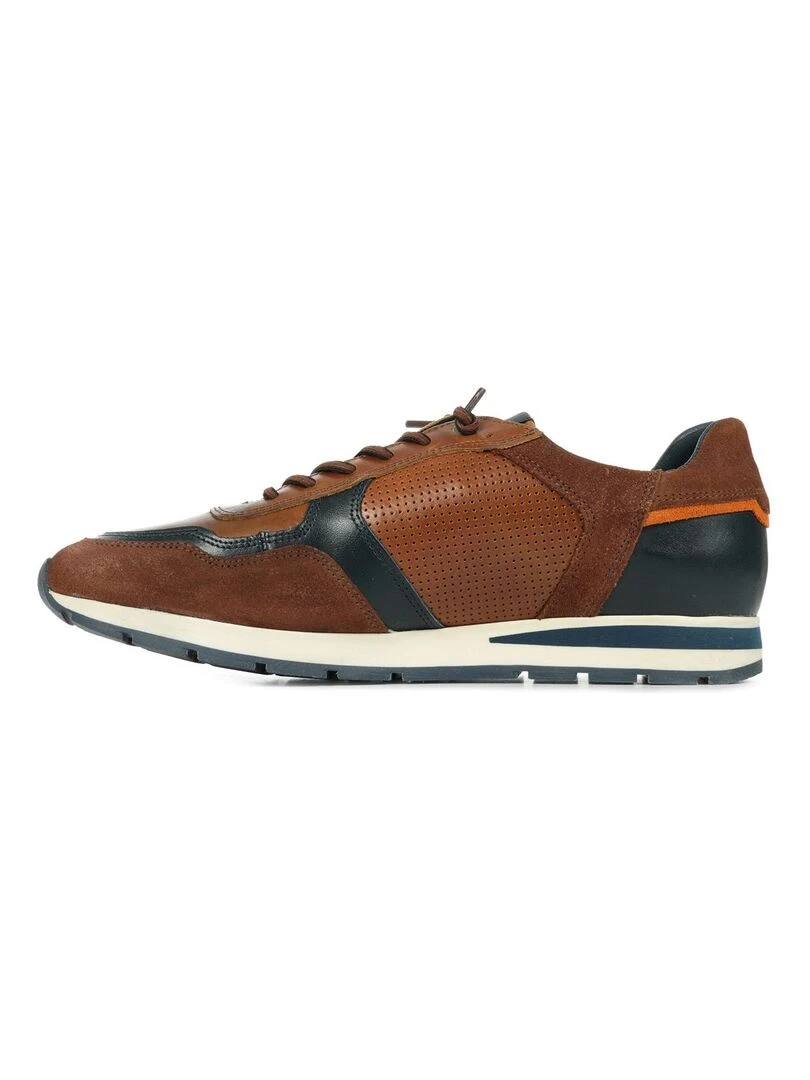 Baskets Redskins Stitch 2   Marron