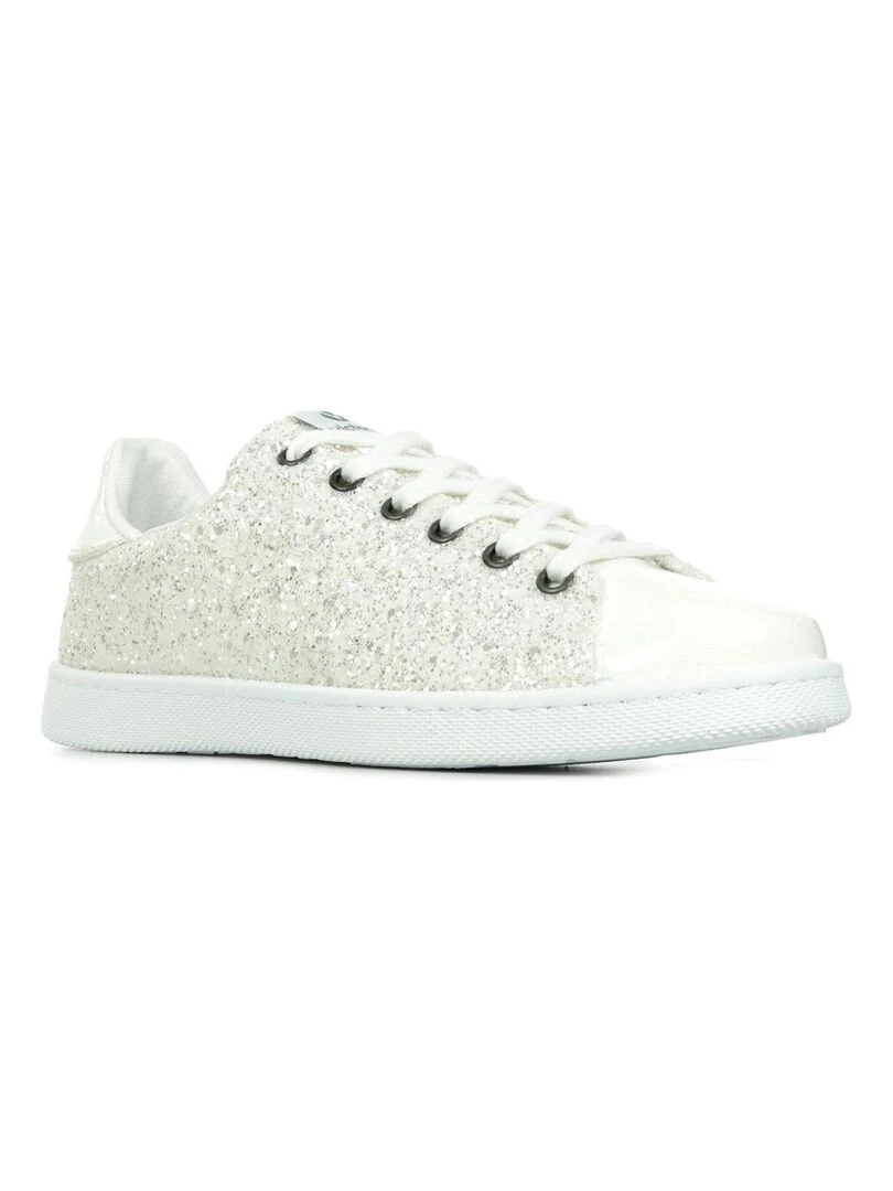 Baskets Deportivo Tennis Glitter Y Espero Blanc