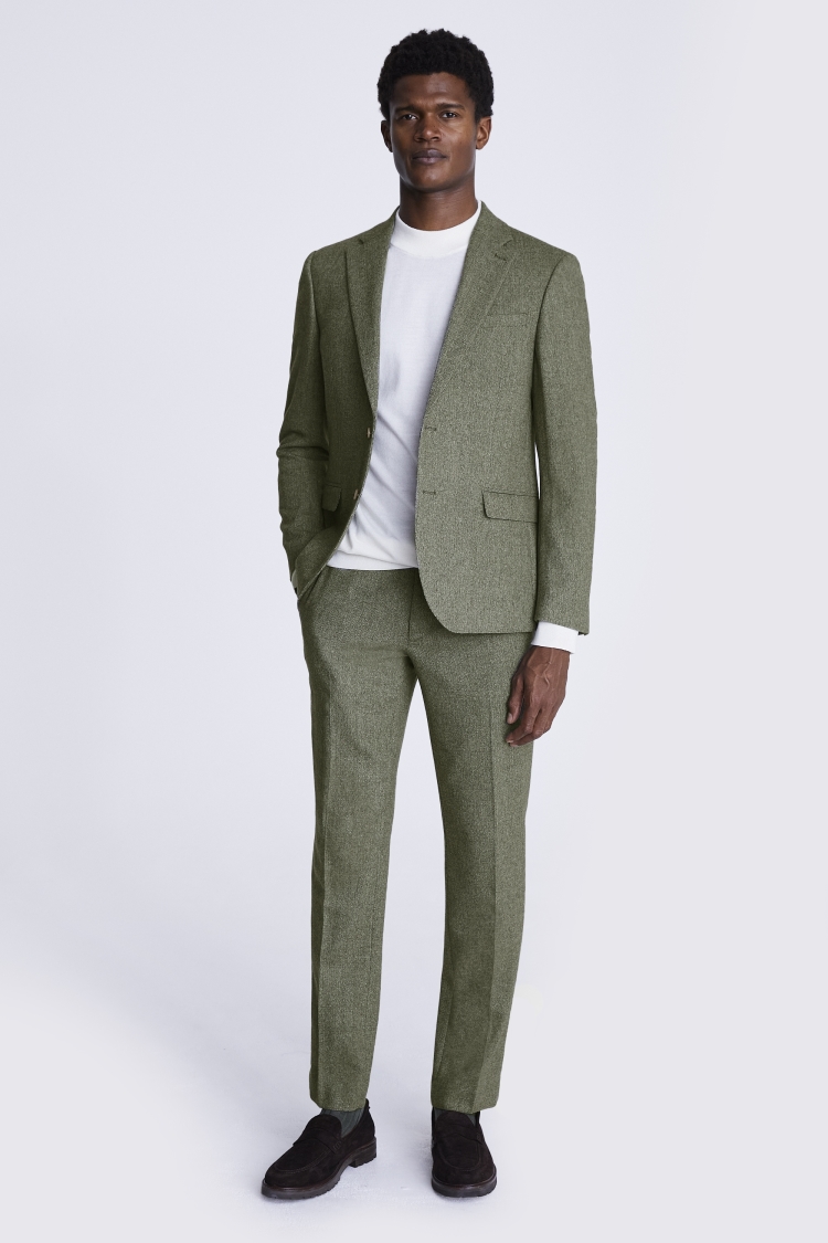 Slim Fit Light Grey Velvet Jacket    Buy Online at Moss