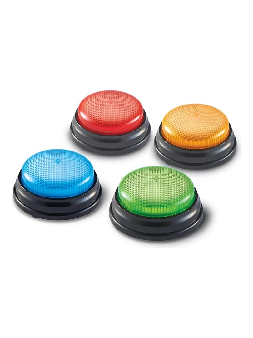 Jeu de 4 Buzzers sons et lumière N/A