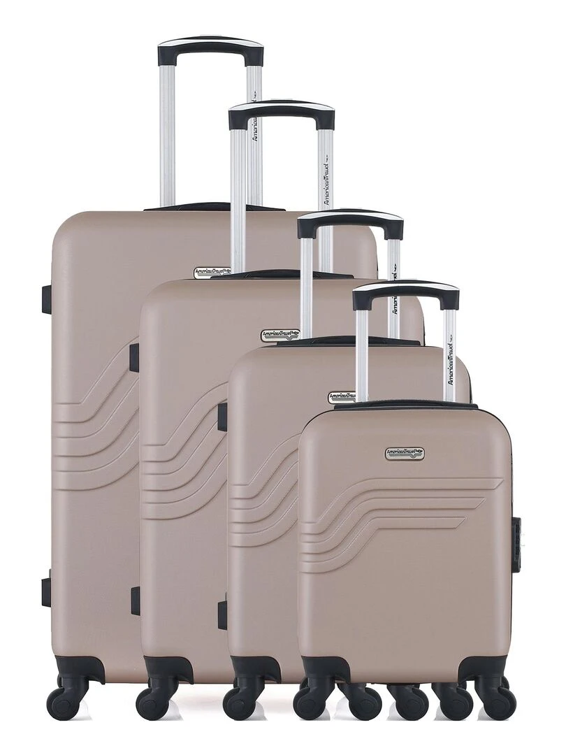 AMERICAN TRAVEL SET DE 4 QUEENS M Rose
