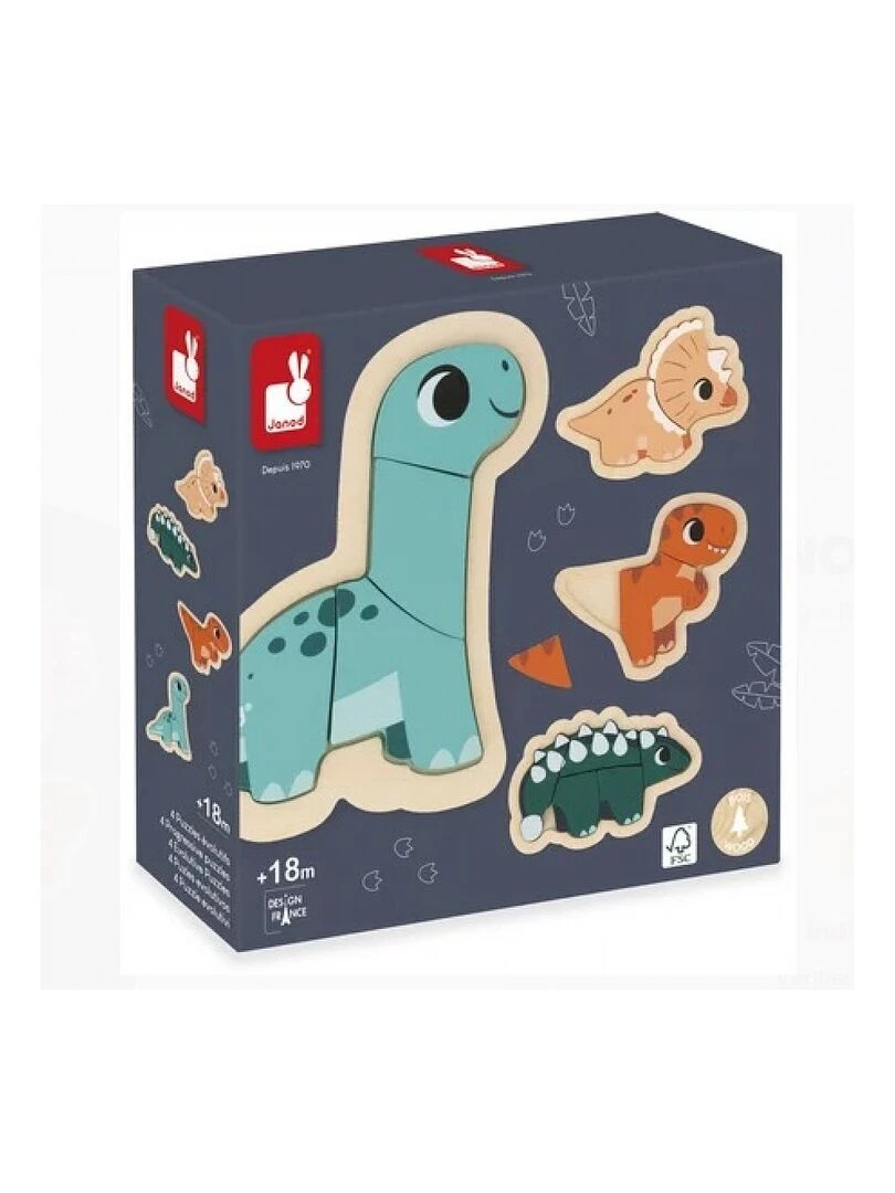 Puzzle Dino 4 puzzles evolutifs N/A