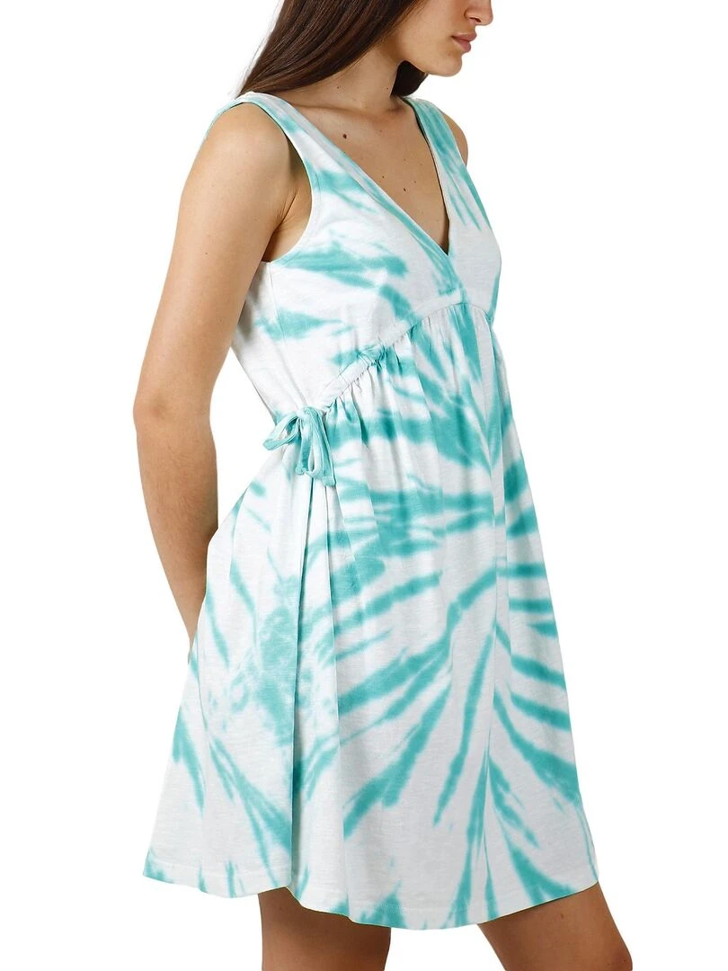 Robe estivale Bright   Bleu turquoise