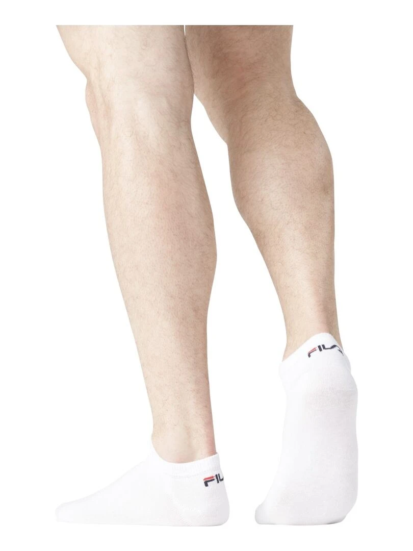 Lot de 12 Paires de Chaussettes Socquettes homme Fila   Blanc