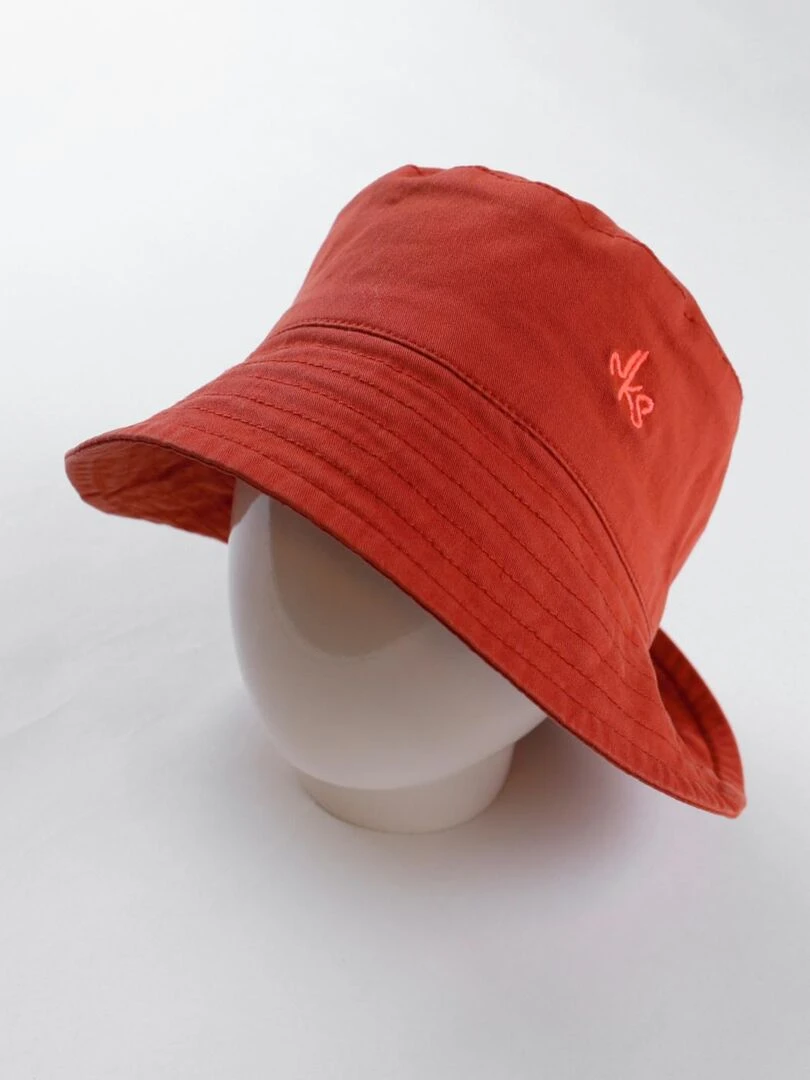 Bob en twill brique Noukie's Rouge