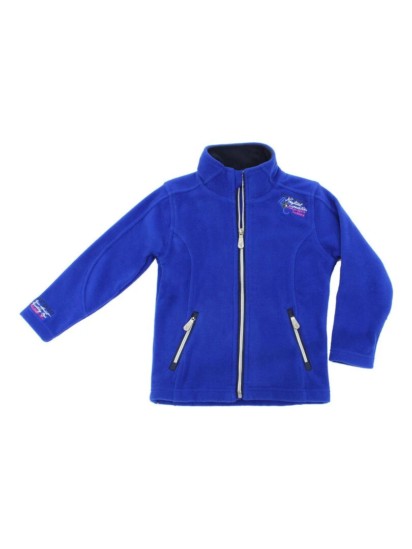 Blouson polaire fille FASA VENT DU CAP Bleu