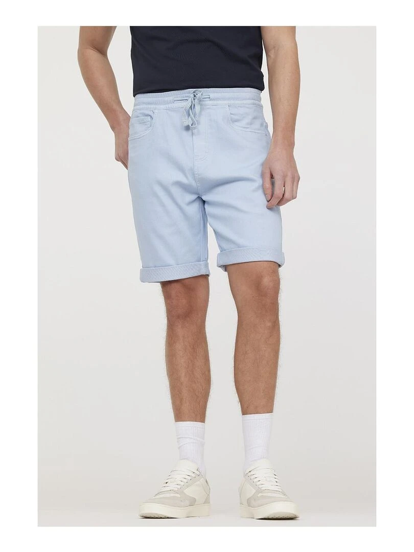Lee Cooper Short coton regular NAZRA Bleu gris