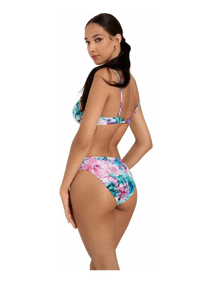 Bas maillot slip de bain taille haute Japan   Bleu
