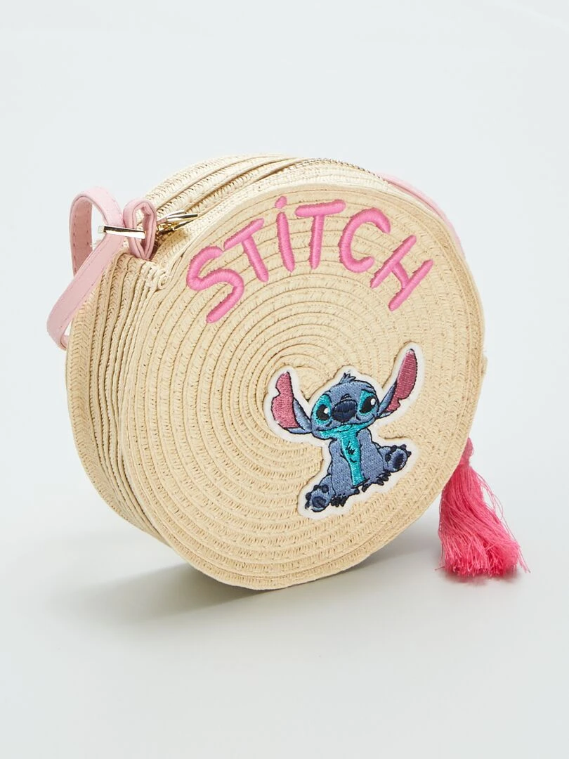 Sac en paille 'Stitch' 'Disney' Beige