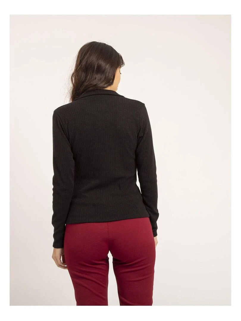 Pull fin KALEDA Noir