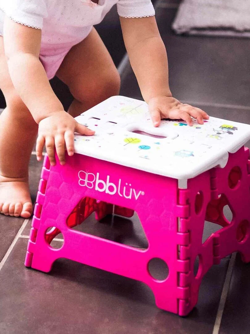 Marchepied enfant pliable Stëp lime   Vert