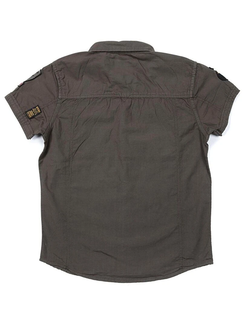 Chemise en coton DOLE BOY   Kaki