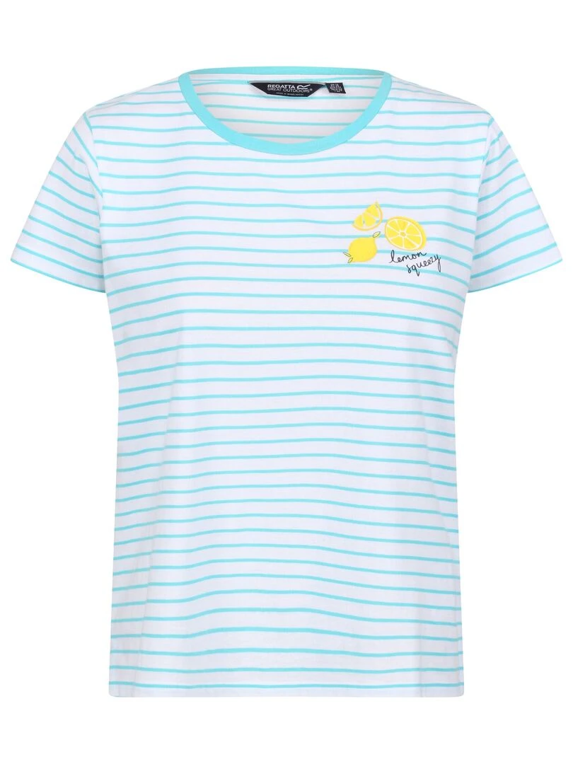 Regatta T shirt ODALIS Bleu ciel