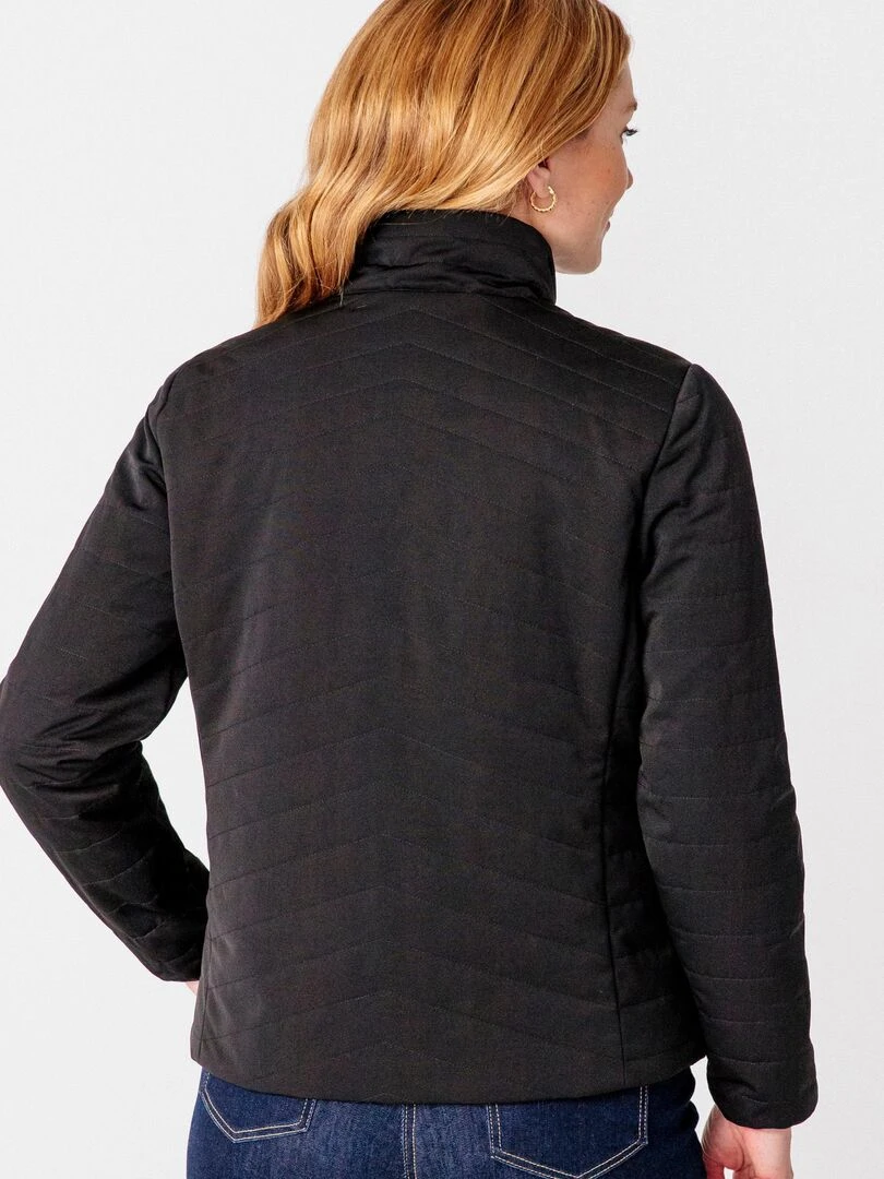 Doudoune déperlante Thermolactyl manches longues femme DamartSport Noir
