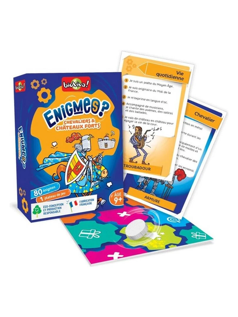 Enigmes Chevaliers Et Châteaux forts   N/A
