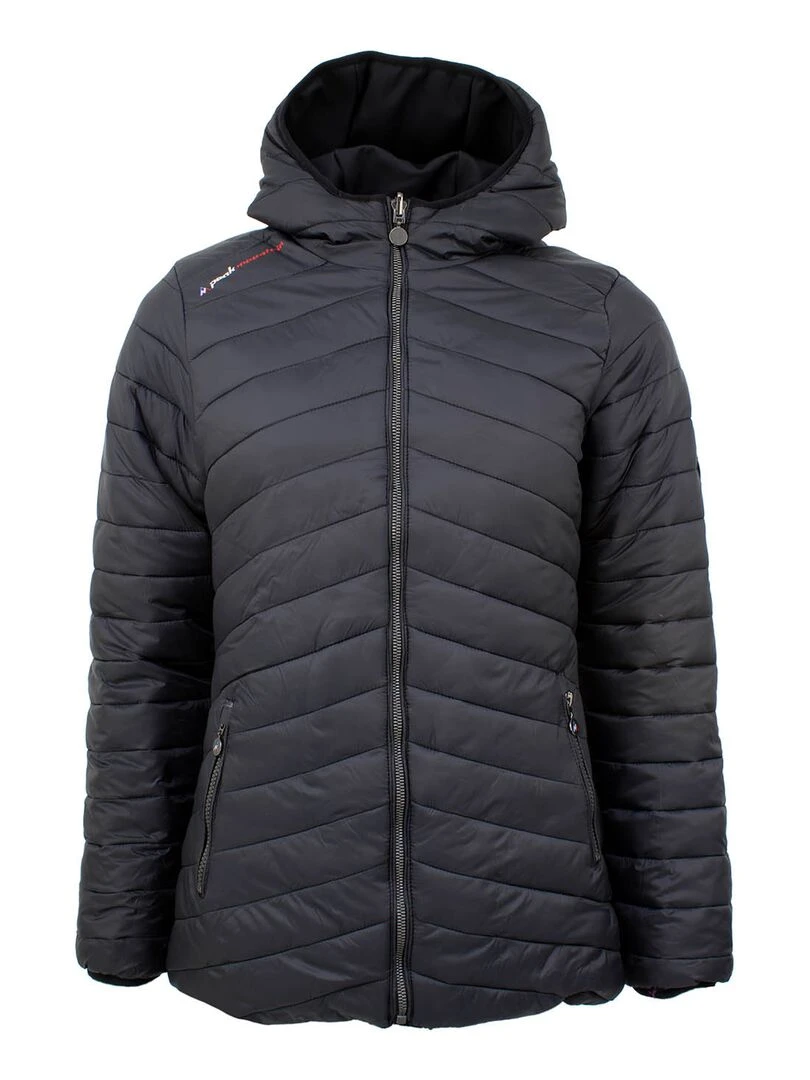 Parka réversible de ski femme ASARIO Noir Noir