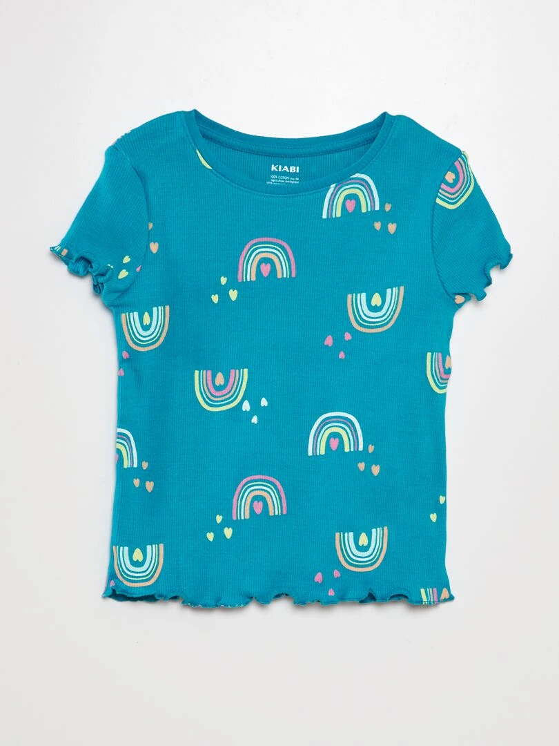 T shirt manches courtes Arc en ciel