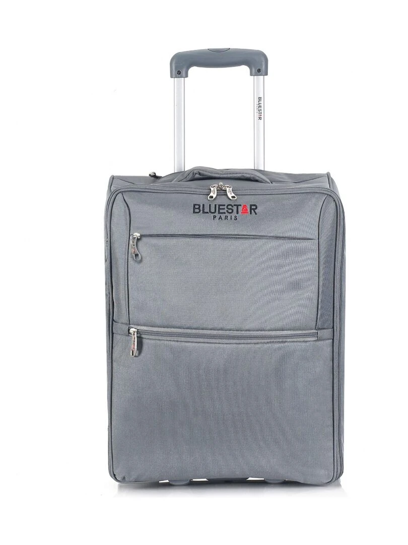 BLUESTAR VALISE CABINE POLYESTER BERCY E 53 CM Gris